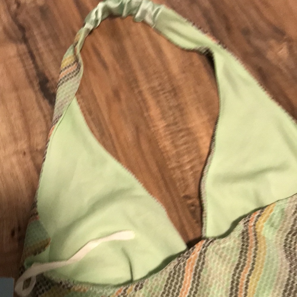 Zako green halter dress size medium - Picture 8 of 12